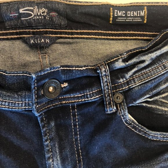 SILVER EMC DENIM ALLAN - BNWOT - Picture 6 of 12